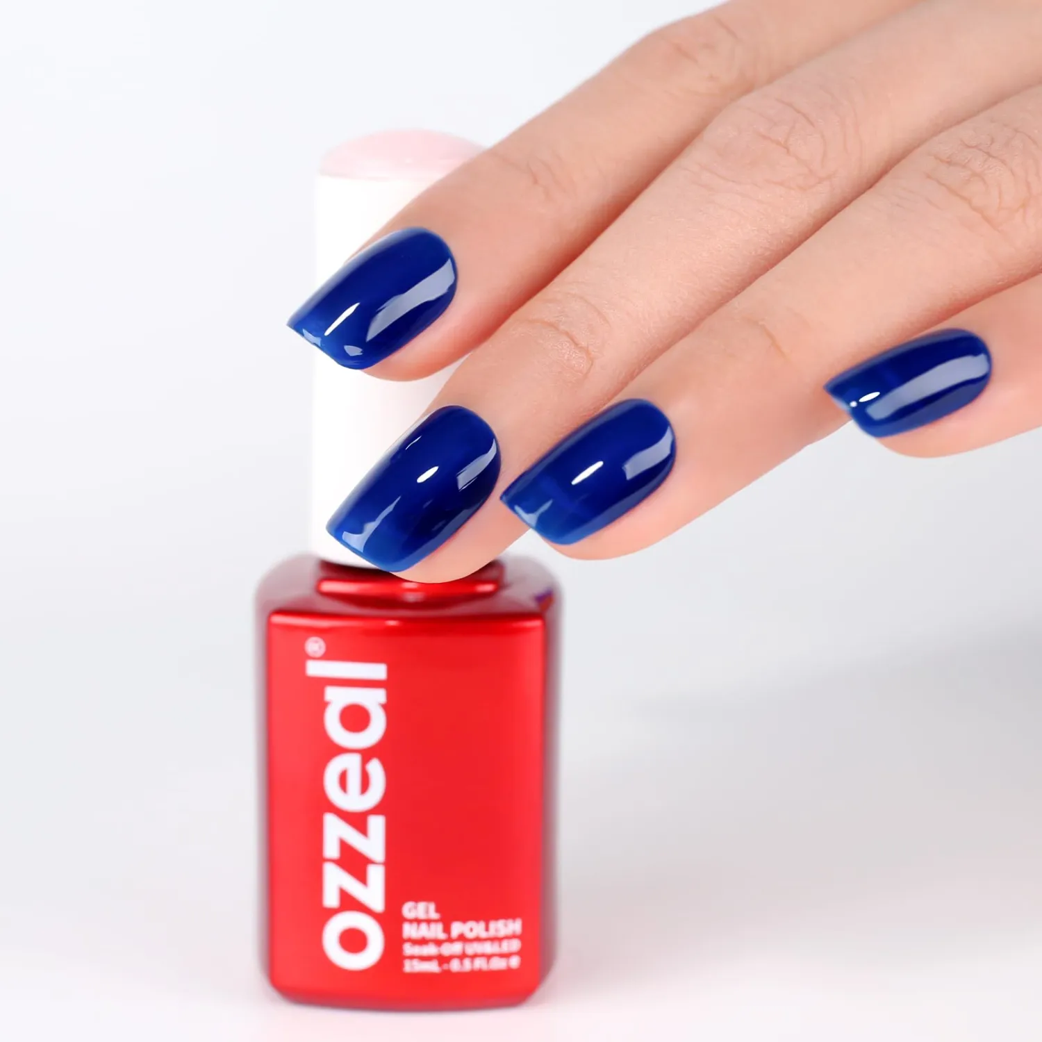Royal Blue Gel Polish - 15ml Soak Off LED UV Nail Polish for Manicure, Salon, DIY at Home - For Girls and Women