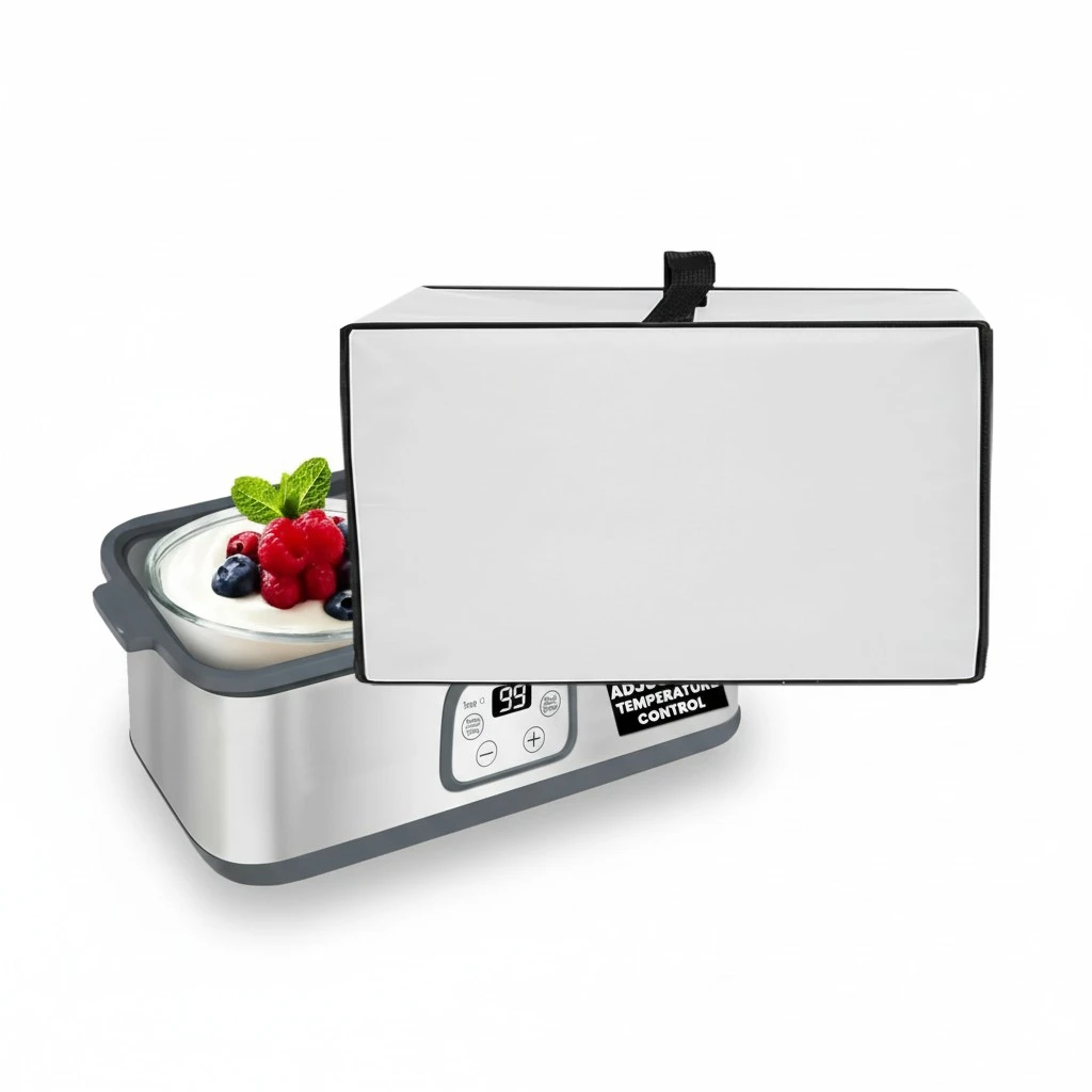 Dust Cover for Ultimate Yogurt Maker, Heavy Duty Heat-resistant Waterproof Protective Greek Yogurt Maker Cover Case Compatible with Ultimate Probiotic Yogurt Maker NEWUYM2.2 (Grey)
