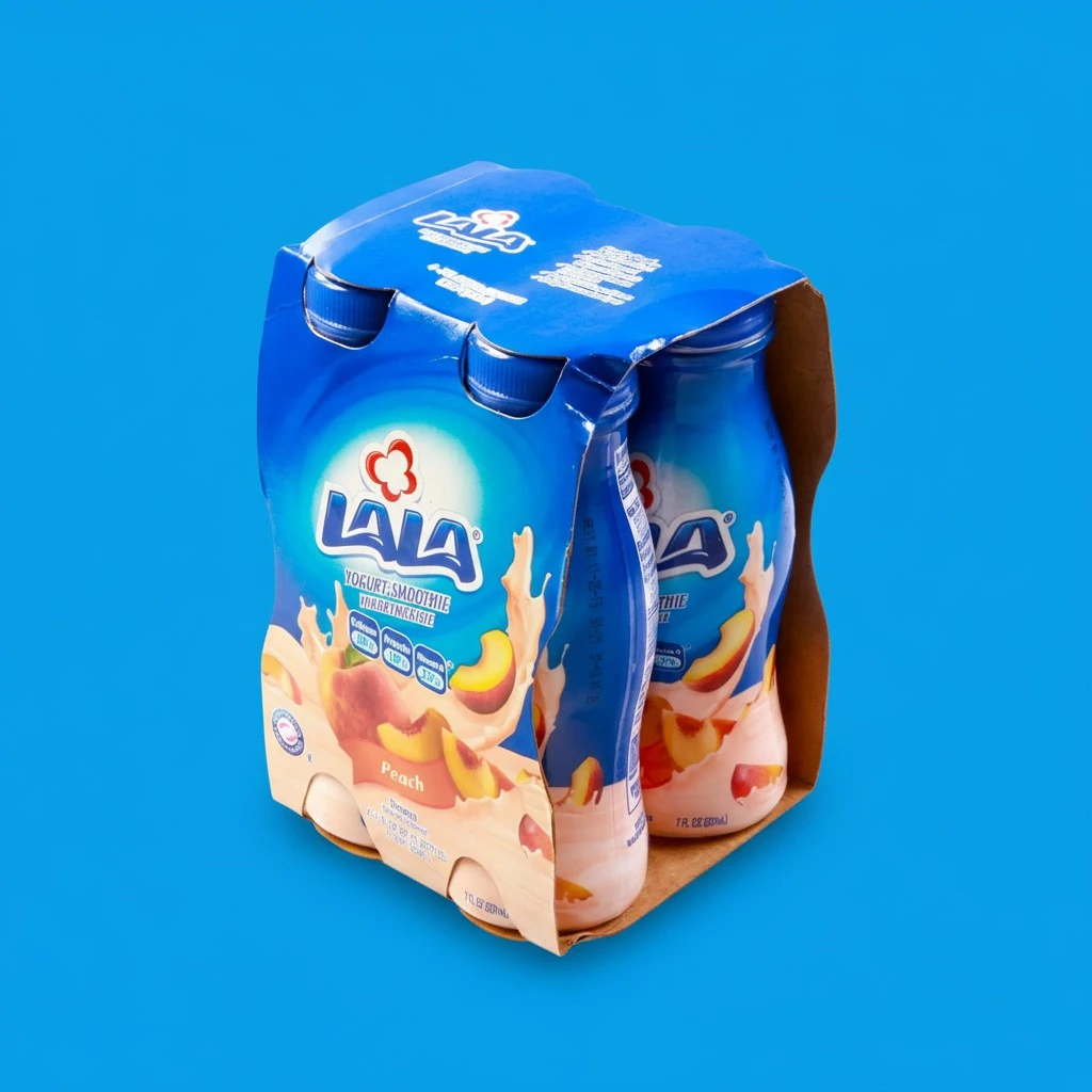 Lala, Peach Yogurt Smoothie, 7 Ounce