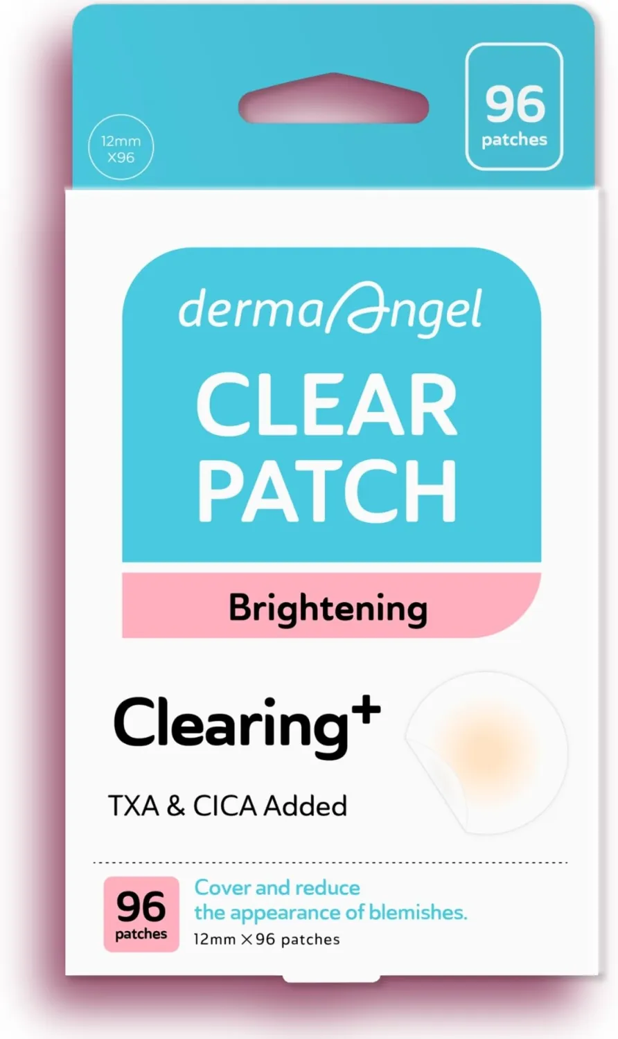 Acne and Post Acne Dark Spot Patches - Hydrocolloid Pimple Care with TXA & CICA for Active Acne & Post-Inflammatory Spots - Day and Night Use - UPGRADED (Post Acne - 96 Count - 1 Size)