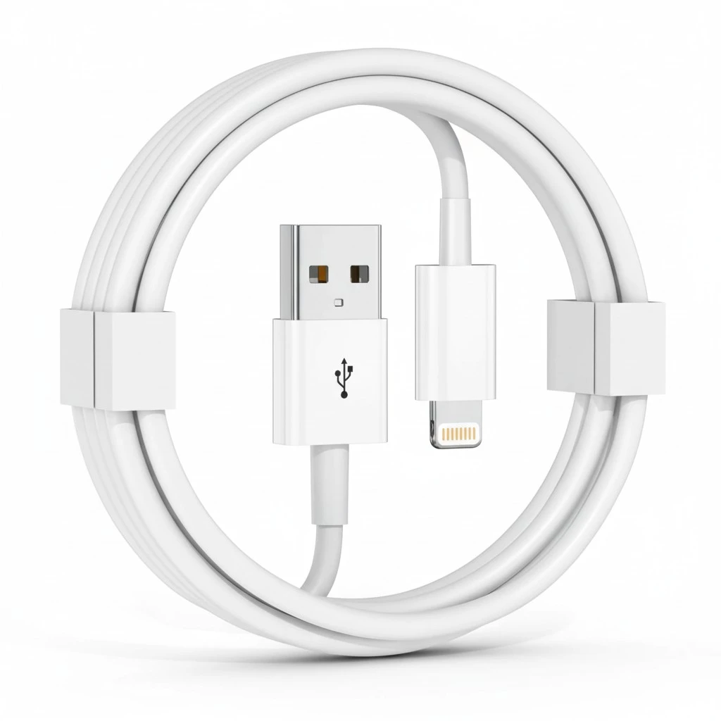 Car Apple Carplay Cable, [Apple MFi Certified] USB A to Lightning Cable for iPhone 14,13 pro max,Plus,SE 2nd/12/11/Xs/XR,Charging Cords for iPhone (White, 3 ft)