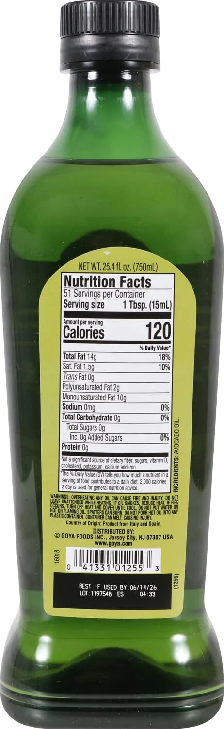 Goya Avocado Oil, 25.4 Ounce