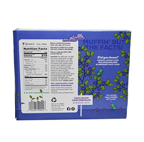 Prep Foods - Abe's, Wild Blueberry Smash Mini Muffins (FROZEN EACHES)