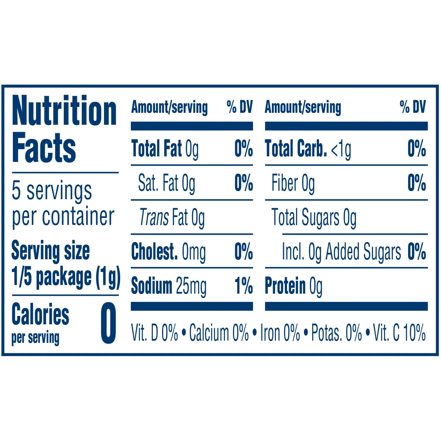 Kool-Aid Unsweetened Tropical Punch Powdered Drink Mix, 0.16 oz. Packet
