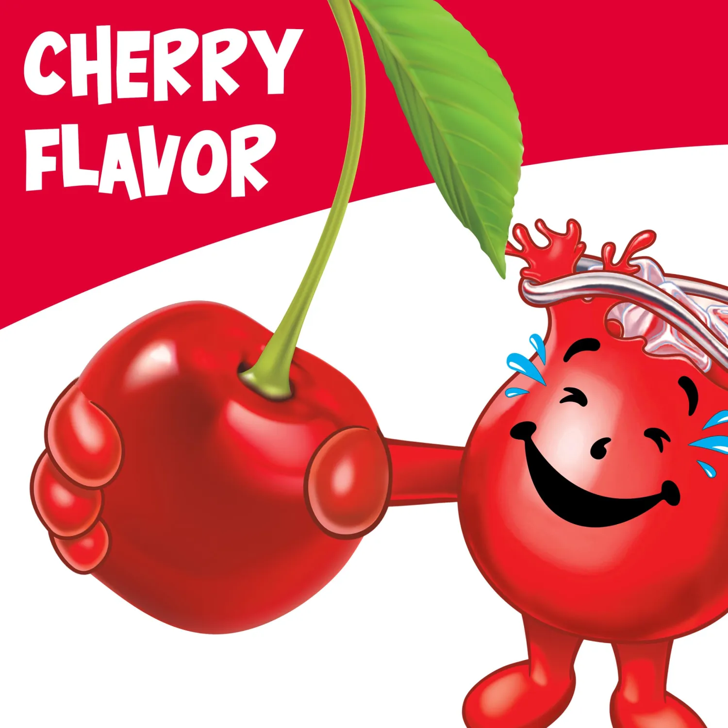 Kool-Aid Sugar-Sweetened Cherry Powdered Soft Drink Mix, 19 oz Canister