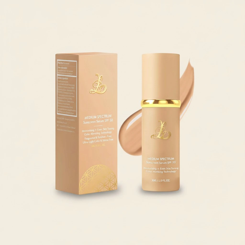 Color Changing Foundation, Foundation 4 in 1 - Medium Spectrum,Protecting From Sun With SPF 50+, Concealer Cover Cream Longwearing & Waterproof for Sport, Dancing