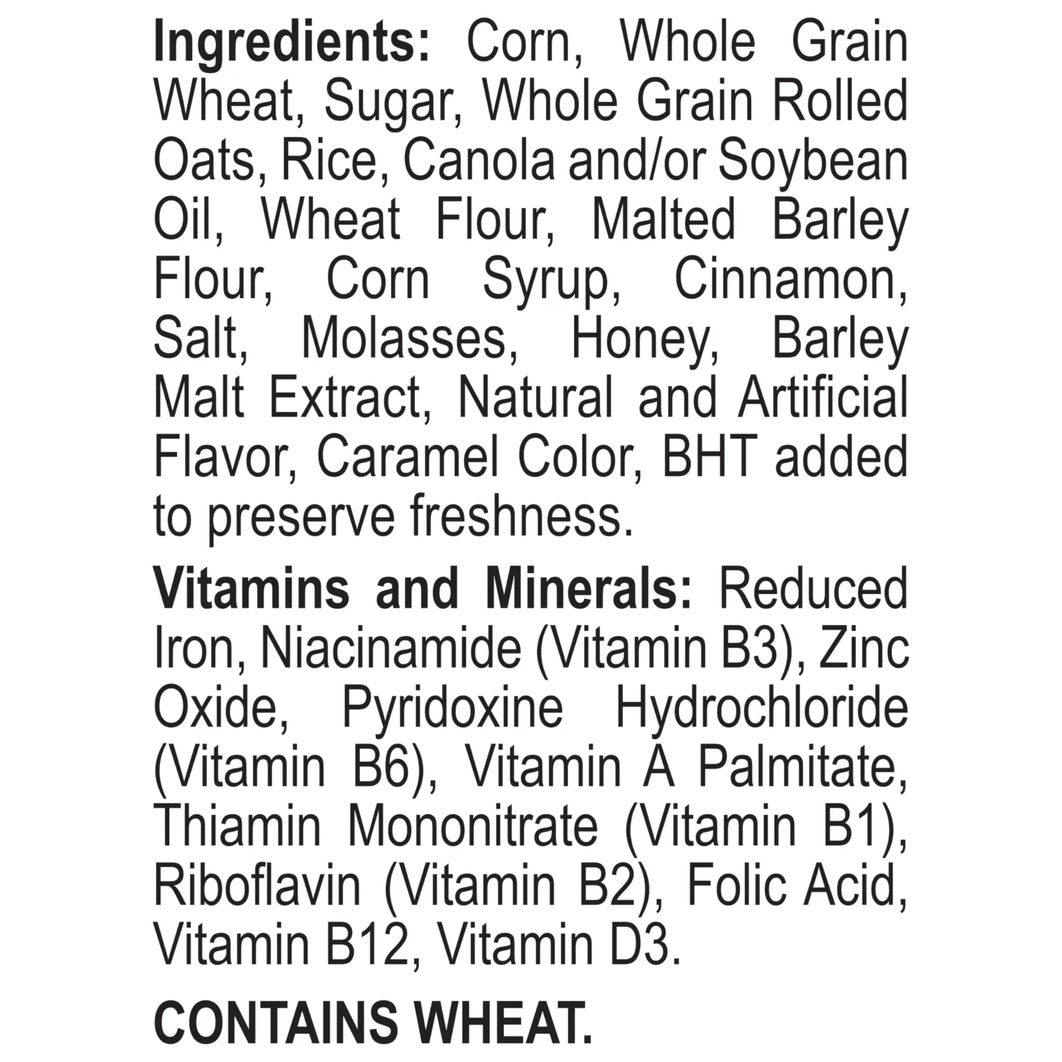 Post Honey Bunches of Oats Cinnamon Bunches Breakfast Cereal, Honey Flavored Cinnamon Cereal with Oat Clusters, 12 OZ Box