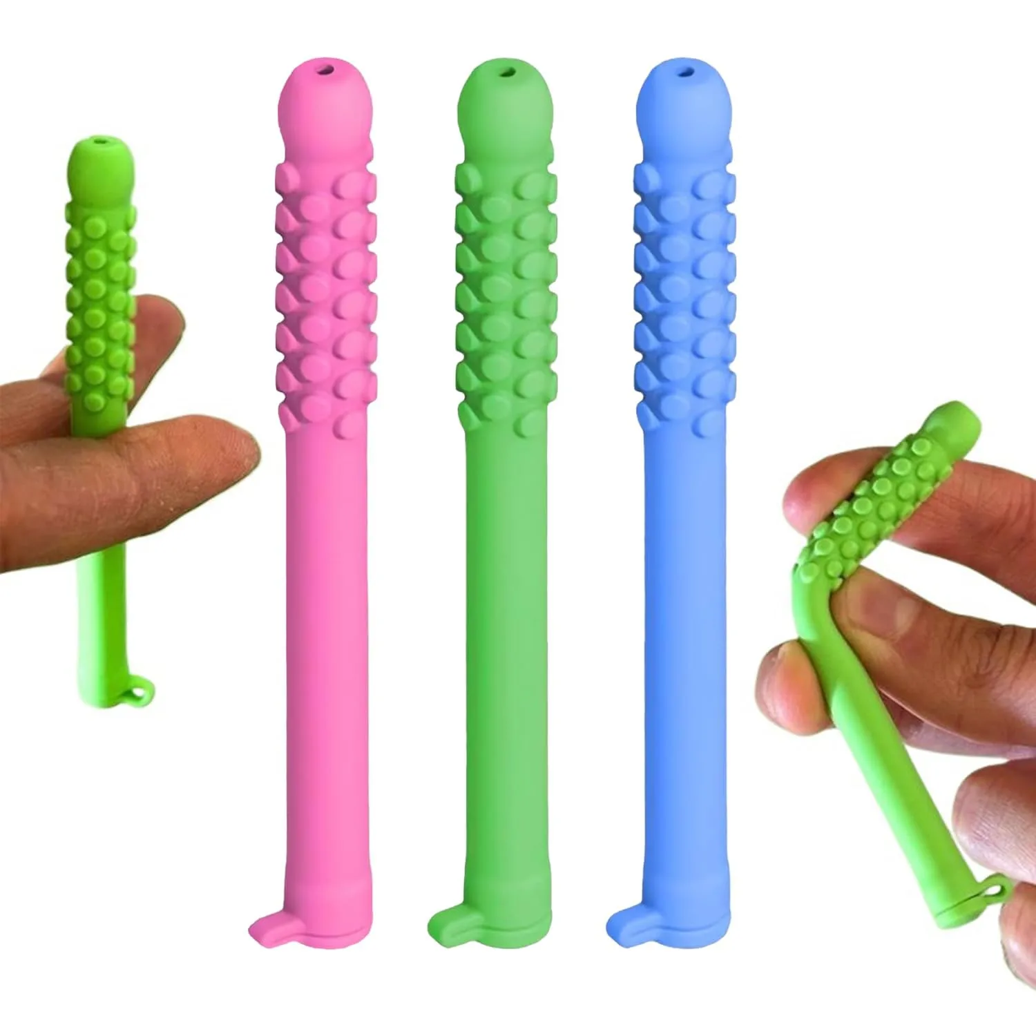 Chewable Breather Quit Smoking, Chewable Essential Oil Breath Stick, Chewable Breather Sticks, Quit Smoking Chew Sticks, Can Taken Anywhere for Focus Clear