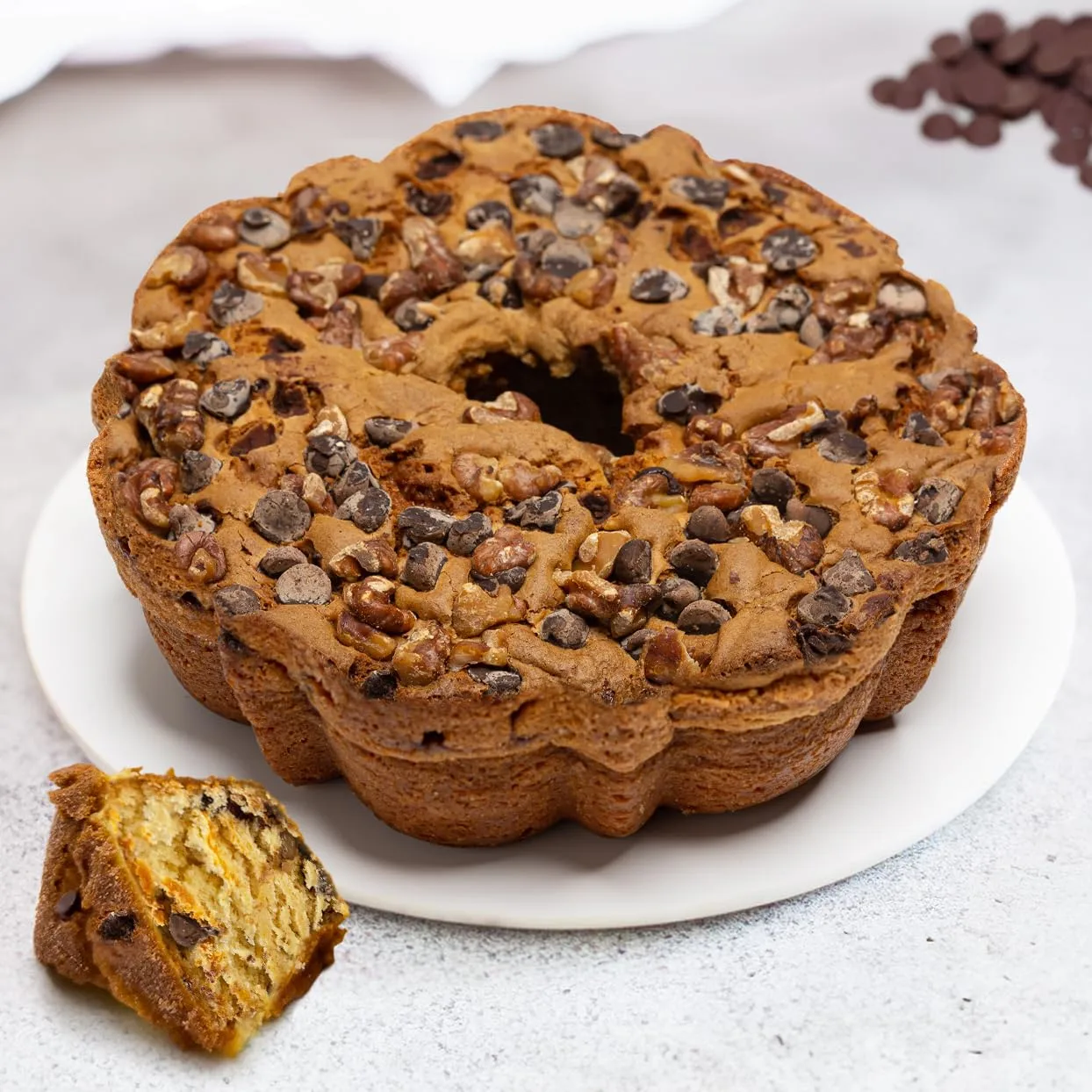 Traditional Chocolate Chip Coffee Cake - Perfect Blend of Rich Chocolate and Moist Cake - Delicious Coffee Cake Recipe for Special Occasions