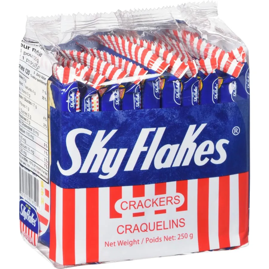 M.Y. San Sky Flakes Crackers Bag, 7.05 Ounce