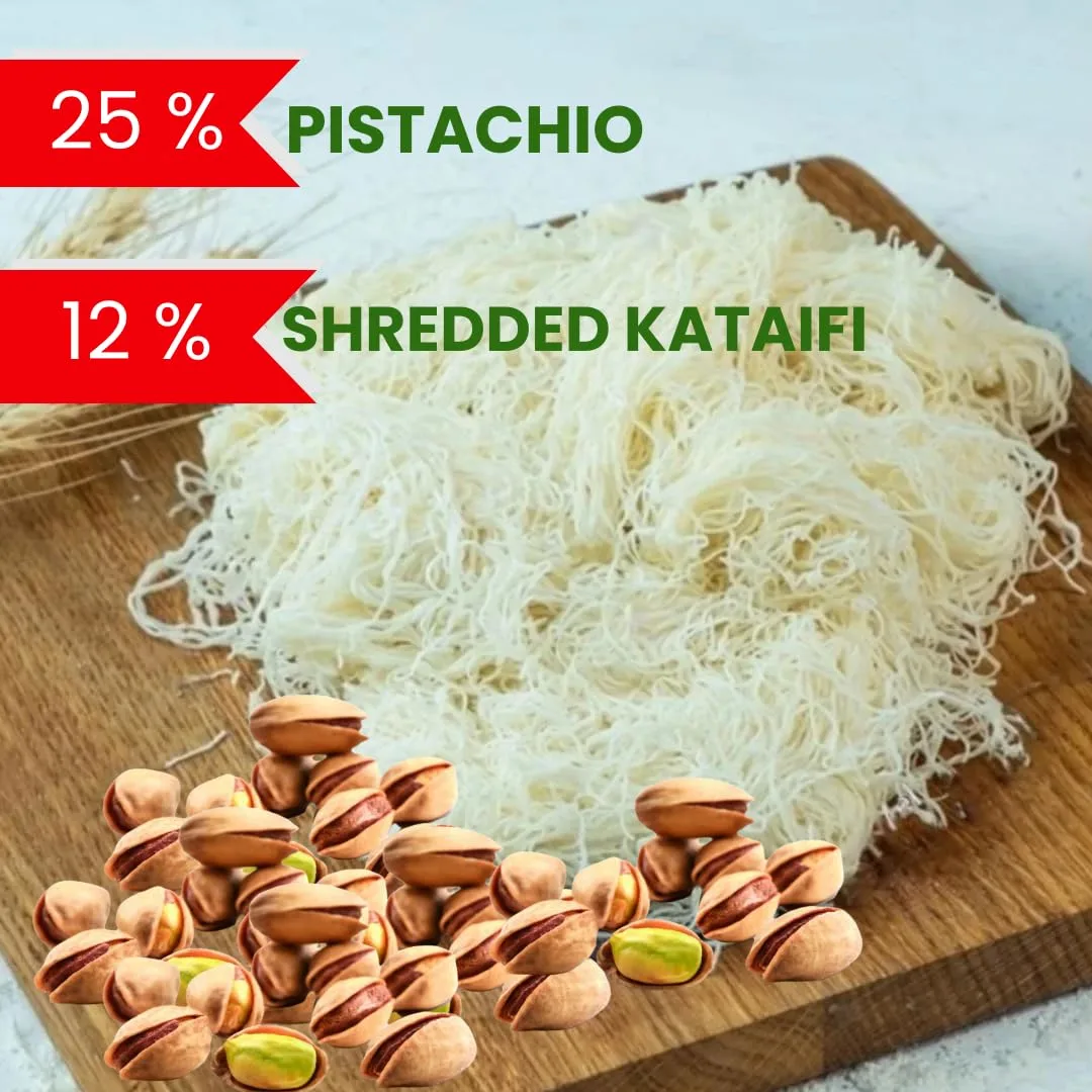 BIND Pistachio Cream/Paste/Spread for Dubai Chocolate, 350g (12.3 oz) Glass Jar,Contains 25% pistachios,Pistachio Filling by AGADE