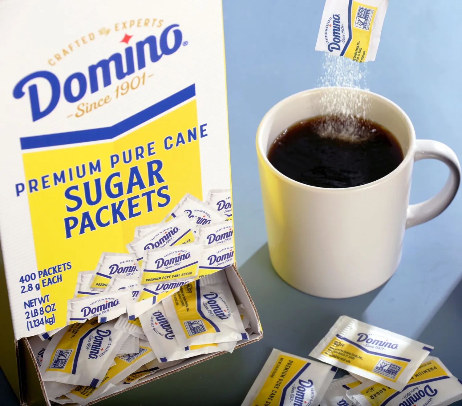 Domino® Sugar Packets, 400 Sugar Packets (2.8 g each)
