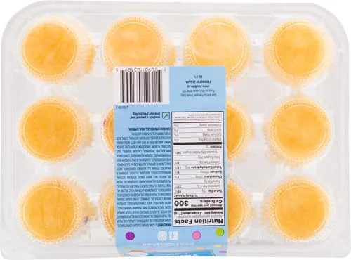 Give & Go Vanilla Cupcakes, 10 Oz (Frozen)