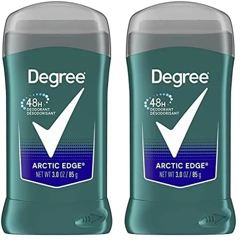 DEGREE MENS DEO Men Fresh Deodorant, Arctic Edge, 3 Ounce (Pack of 2)