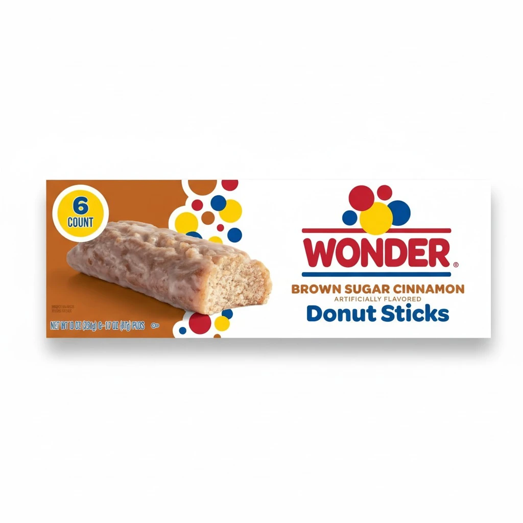 Wonder 6ct Brown Sugar Cinnamon Donut Sticks 10oz Multipack