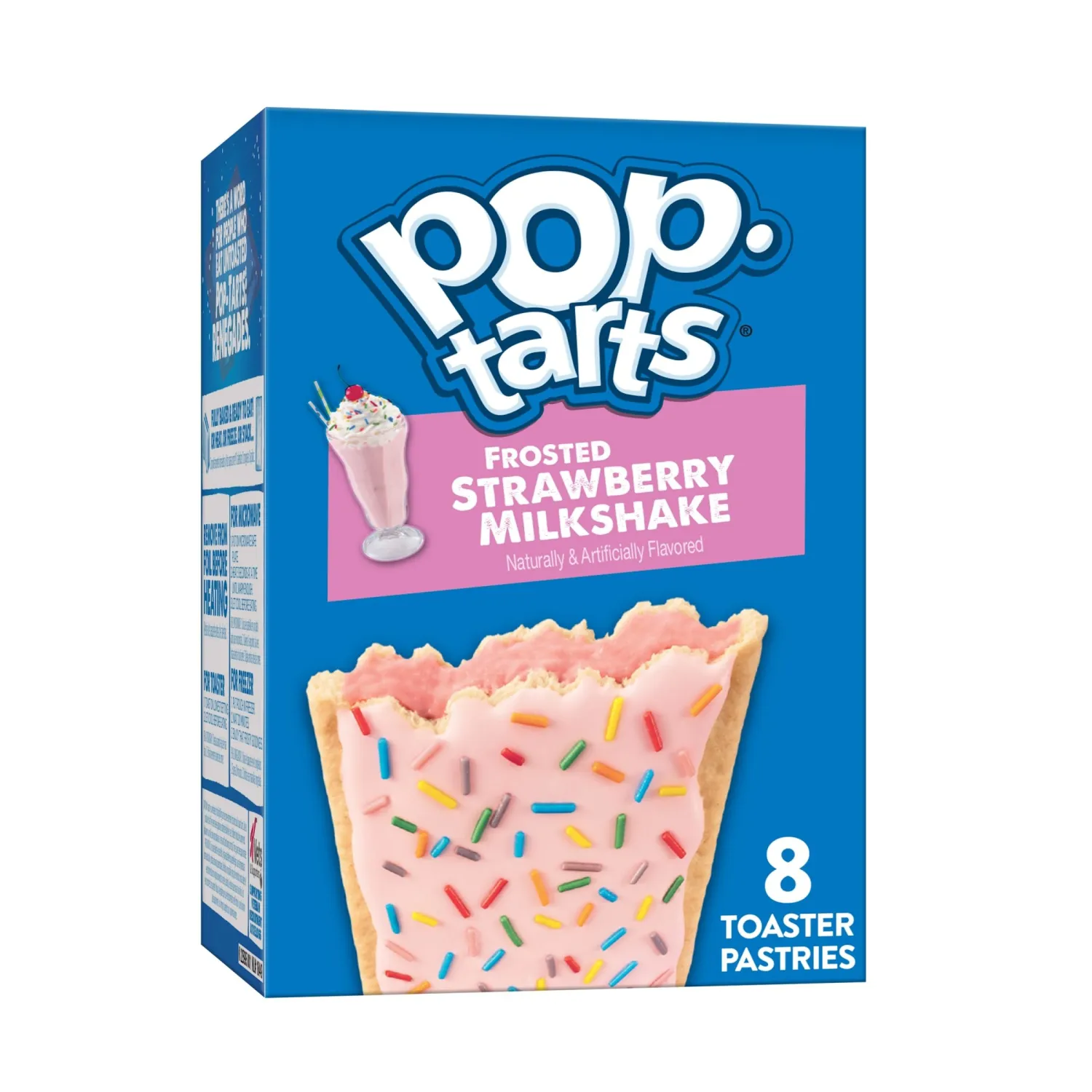 Pop Tarts, Strawberry Milkshake Pastries, 13.5 Ounce