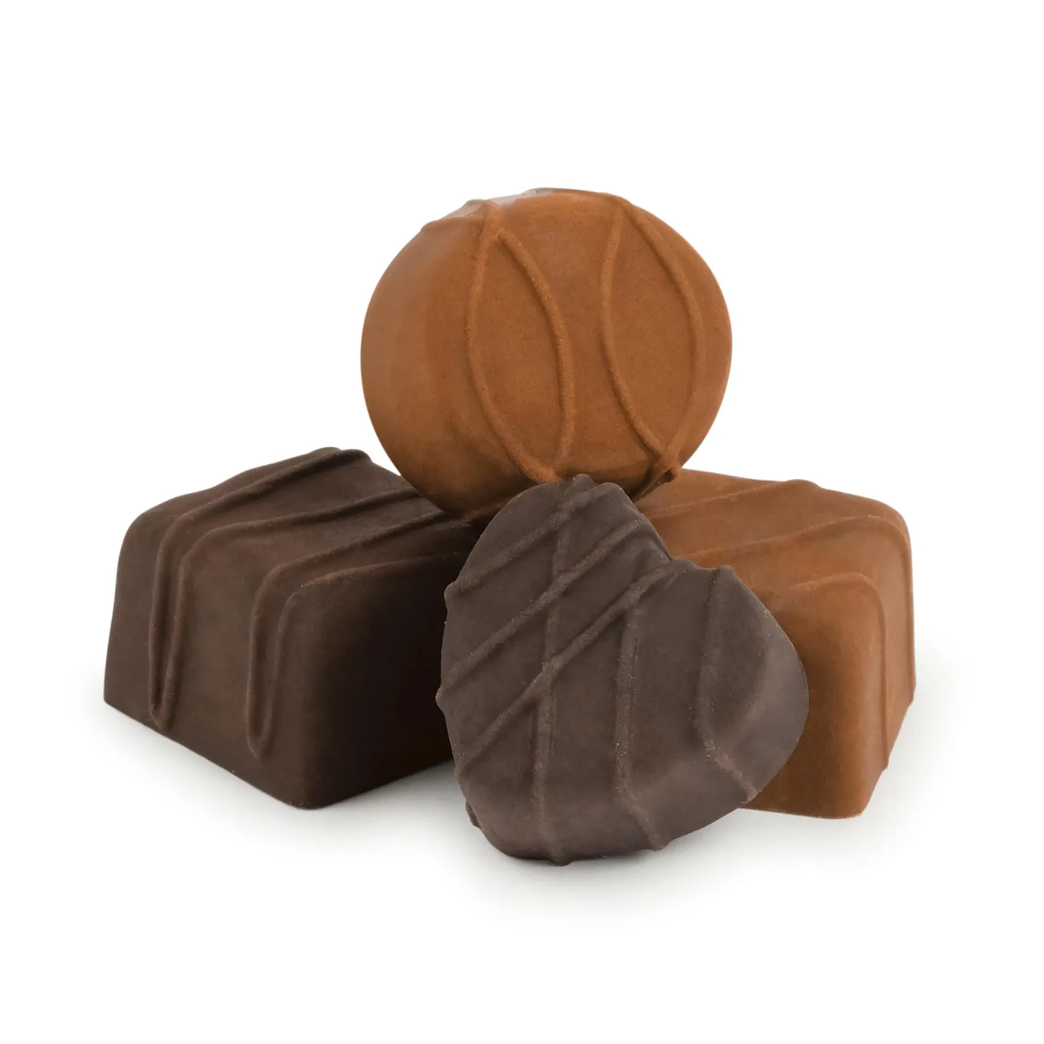 Genuine Fred Sweet Mistakes Chocolate Erasers, Set of 4, Scented, Fun for School, Home, or Office, Fun Valentine's Day Gift