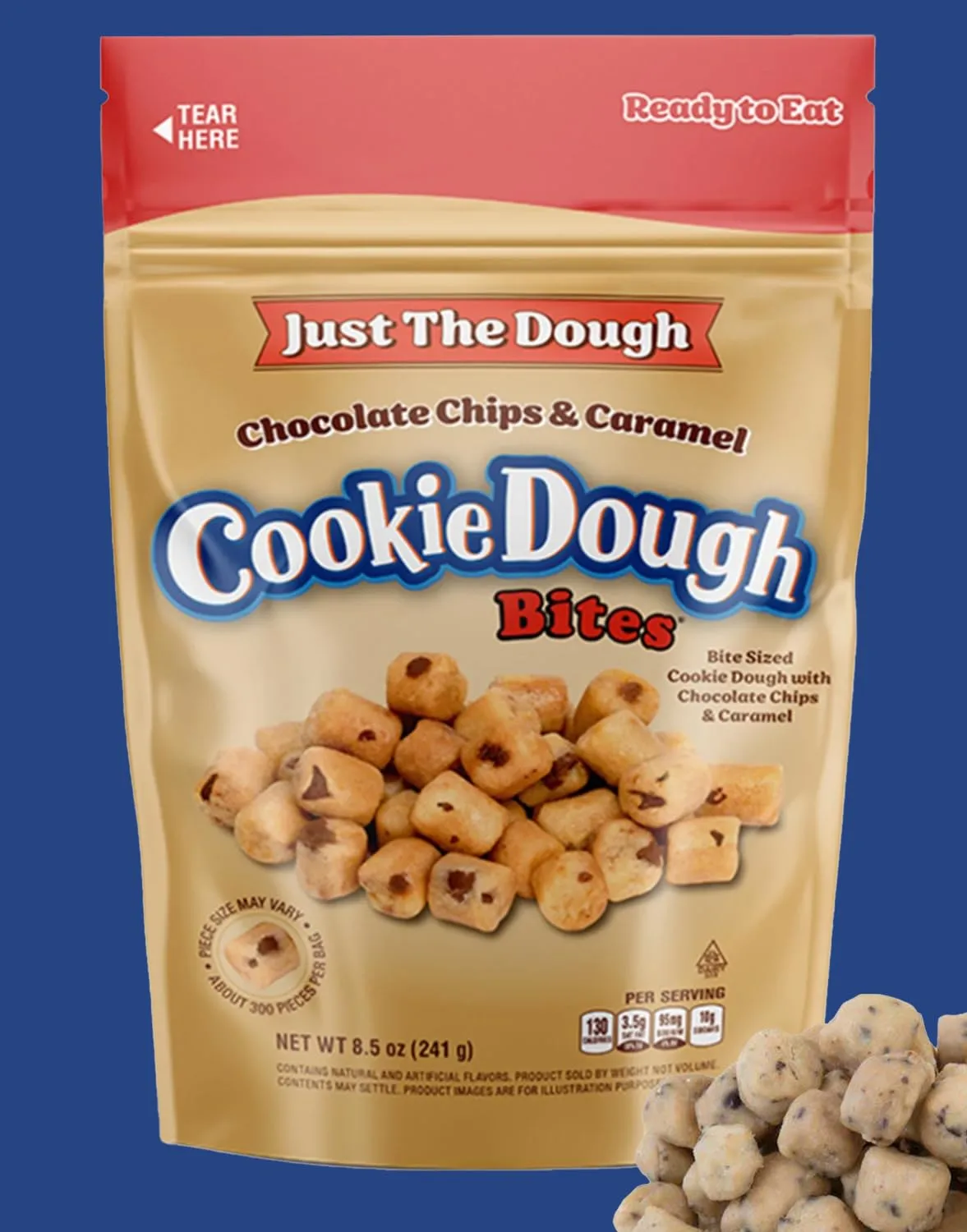 Just the Dough Caramel Chocolate Chip 8.5 oz