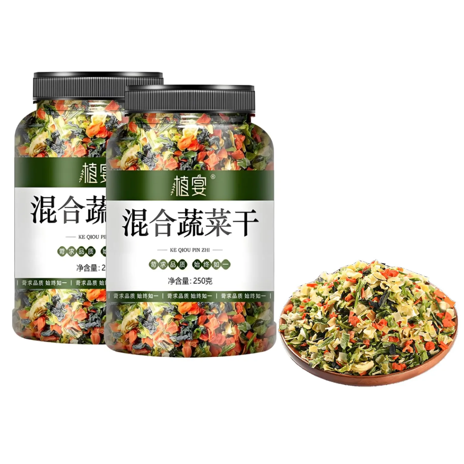 Vegetable Soup Mix by Its 17.64Oz/500g（2 cans） Blend of Dehydrated Vegetables Cooking, Camping,Ready to eat side dishes, Soup.