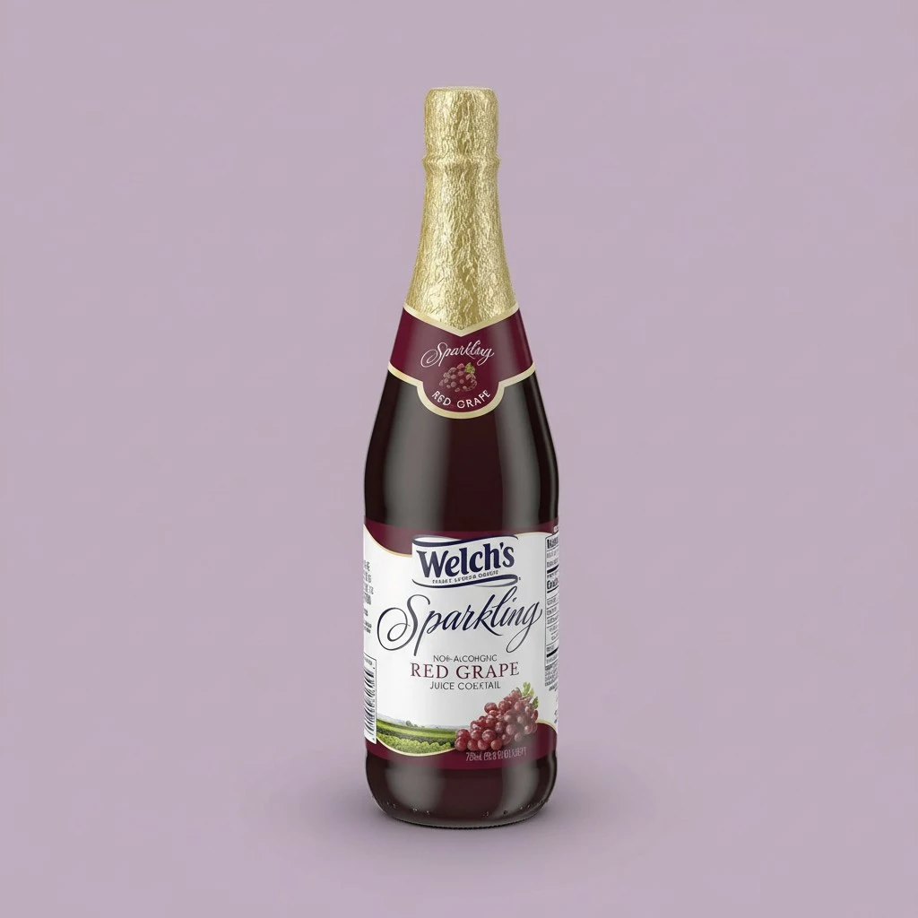 Welch's Sparkling, Red Grape, 750 mL Bottle