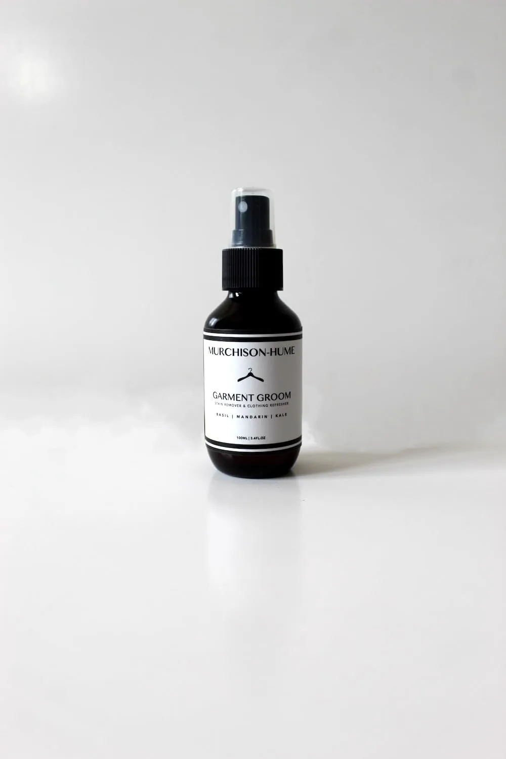 Murchison-Hume Garment Groom Fabric Freshener, Air Freshener, Odor Fighter, Laundry Treatment and Stain Remover, Basil Mandarin Kale