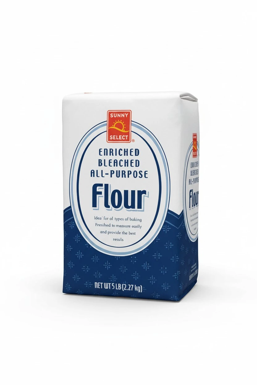 Sunny Select Enriched All purpose Flour for all baking needs Kosher Certified