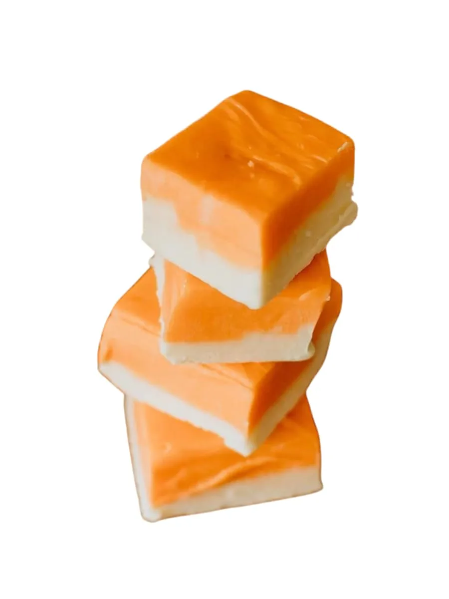 Fudge Candy Orange and Cream (8 Oz Orange & Cream)