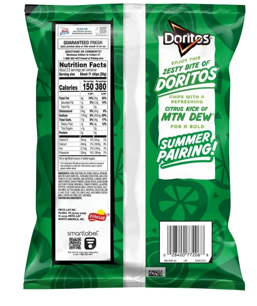 Doritos Guacamole 2.625