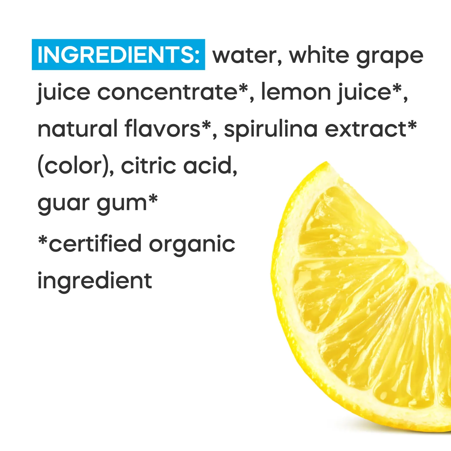 GoodPop - 4ocean Blue Lemonade Organic Freezer Ice Pops - 100% Fruit Juice, No Artifical Dyes or Flavors, No Added Sugar, 6 Count