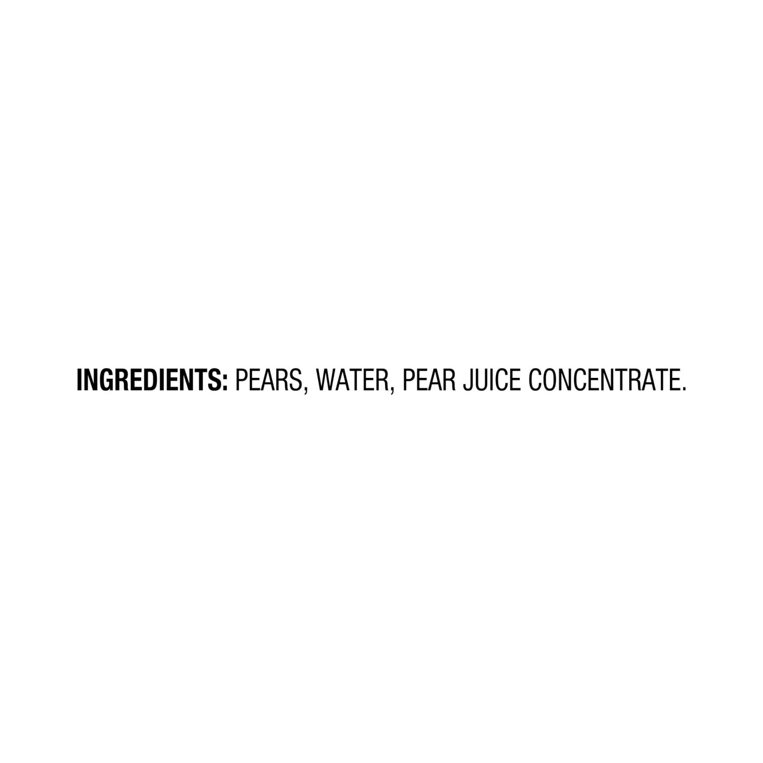 Amazon Fresh, Sliced Pears in Pear Juice from Concentrate, 15 Oz (Previously Happy Belly, Packaging May Vary) (Pack of 4)