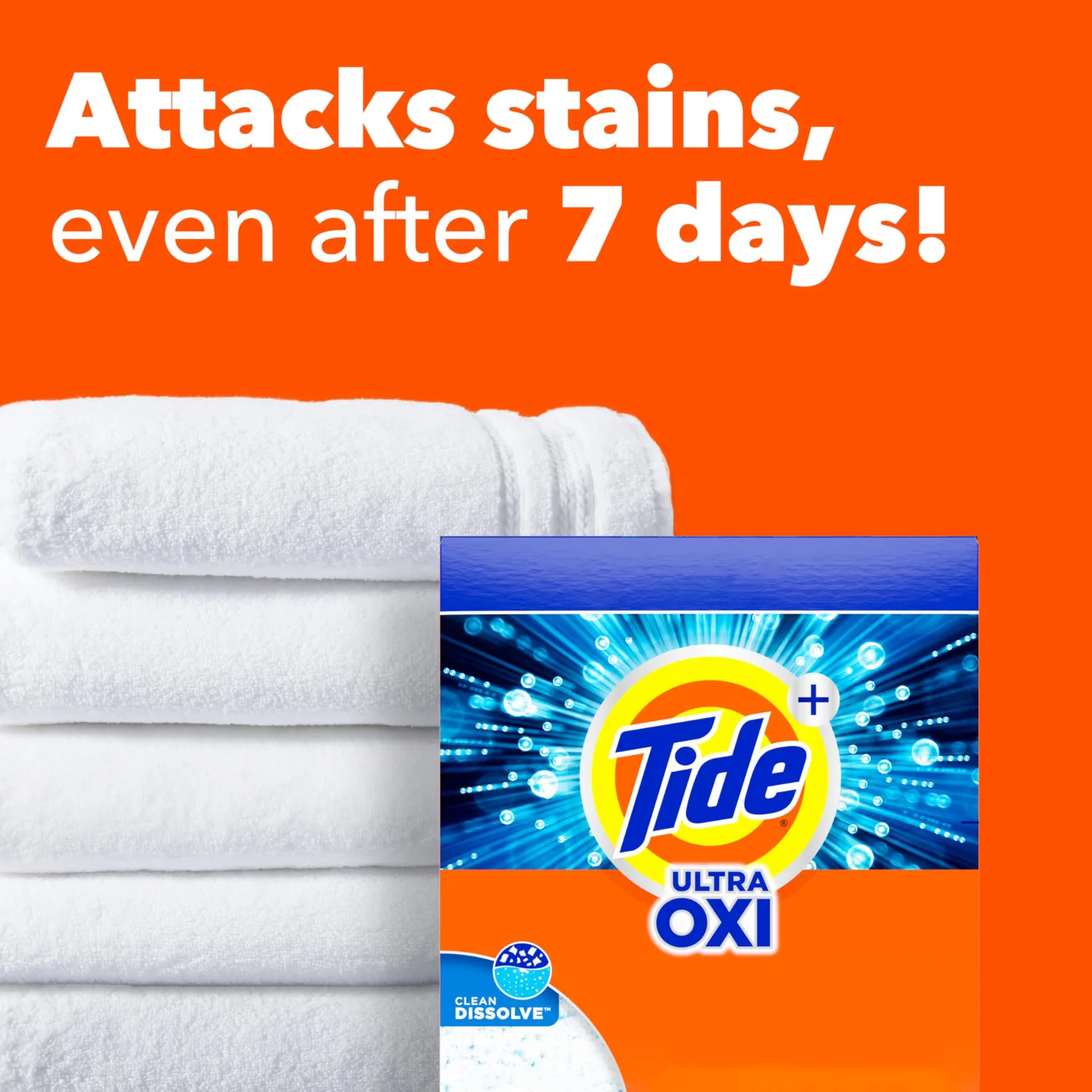 Tide Powder Laundry Detergent, Original Scent, 73 Loads, 114 oz