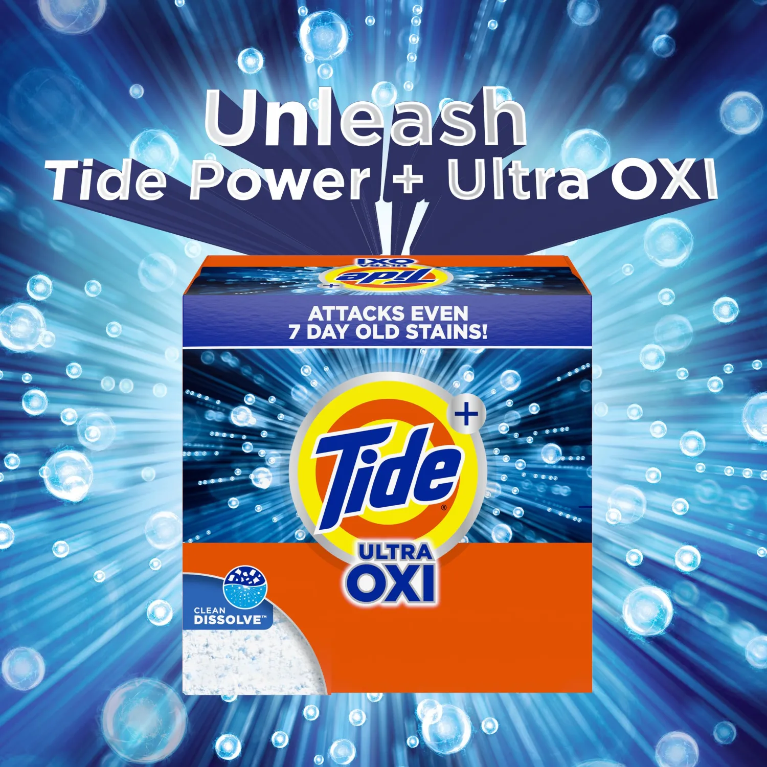 Tide Powder Laundry Detergent, Original Scent, 73 Loads, 114 oz