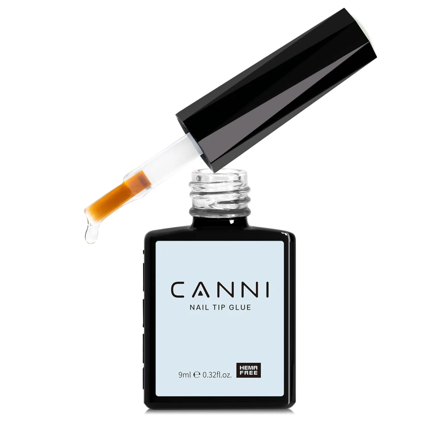 CANNI Gel Nail Glue - Nail Gel Glue for False Nails Tips Gel Nail Polish, Soak Off Finish Nail Art Home and Professional Manicure