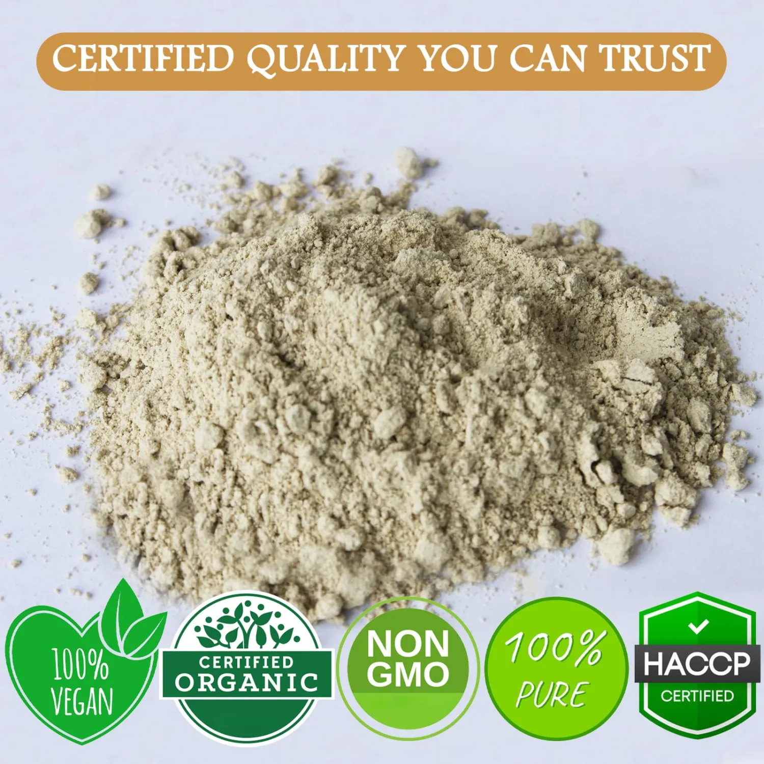 Cure Wid Pure Certified Organic Marshmallow Root Powder Althaea Officinalis 8oz Non-GMO,Additives-Free Marshmellow Root for Teas,Smoothies,Skincare & DIY Remedies Packed in Eco-Friendly Resealable Bag