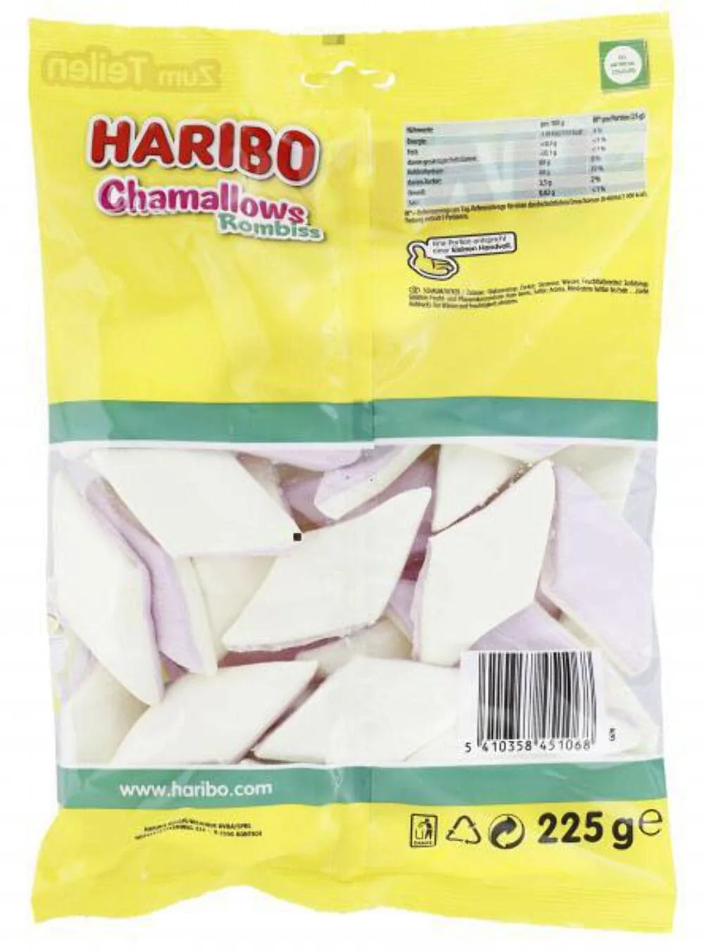 Haribo Chamallows Rombiss (Marshmallows) 225g