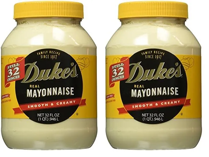 Duke's Real Smooth & Creamy Mayonnaise, 30 oz (Pack of 2)