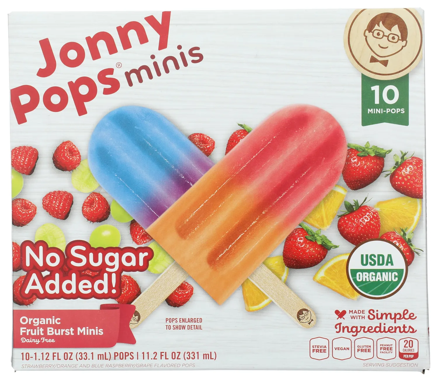 POPS MNI NO SGR ADD 10CT