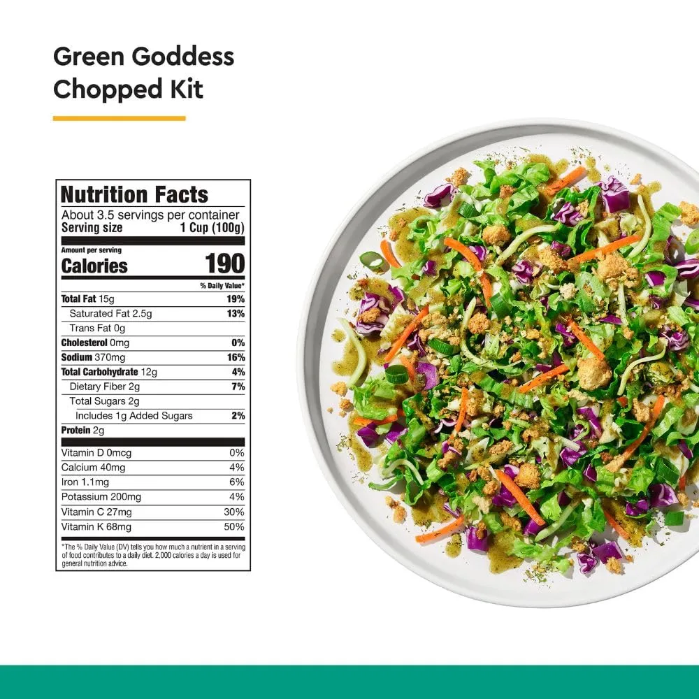 Taylor Farms Green Goddess Chopped Salad Kit 10oz