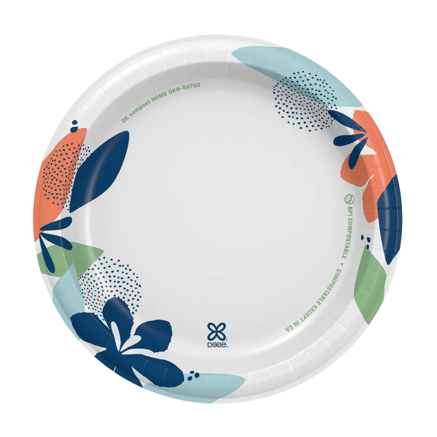 Dixie Medium Paper Plates, 8.5 Inch, 90 Count, 2X Stronger*, Microwave-Safe, Soak-Proof, Cut Resistant, Disposable Plates For Everyday Breakfast, Lunch, & Dinner Meals