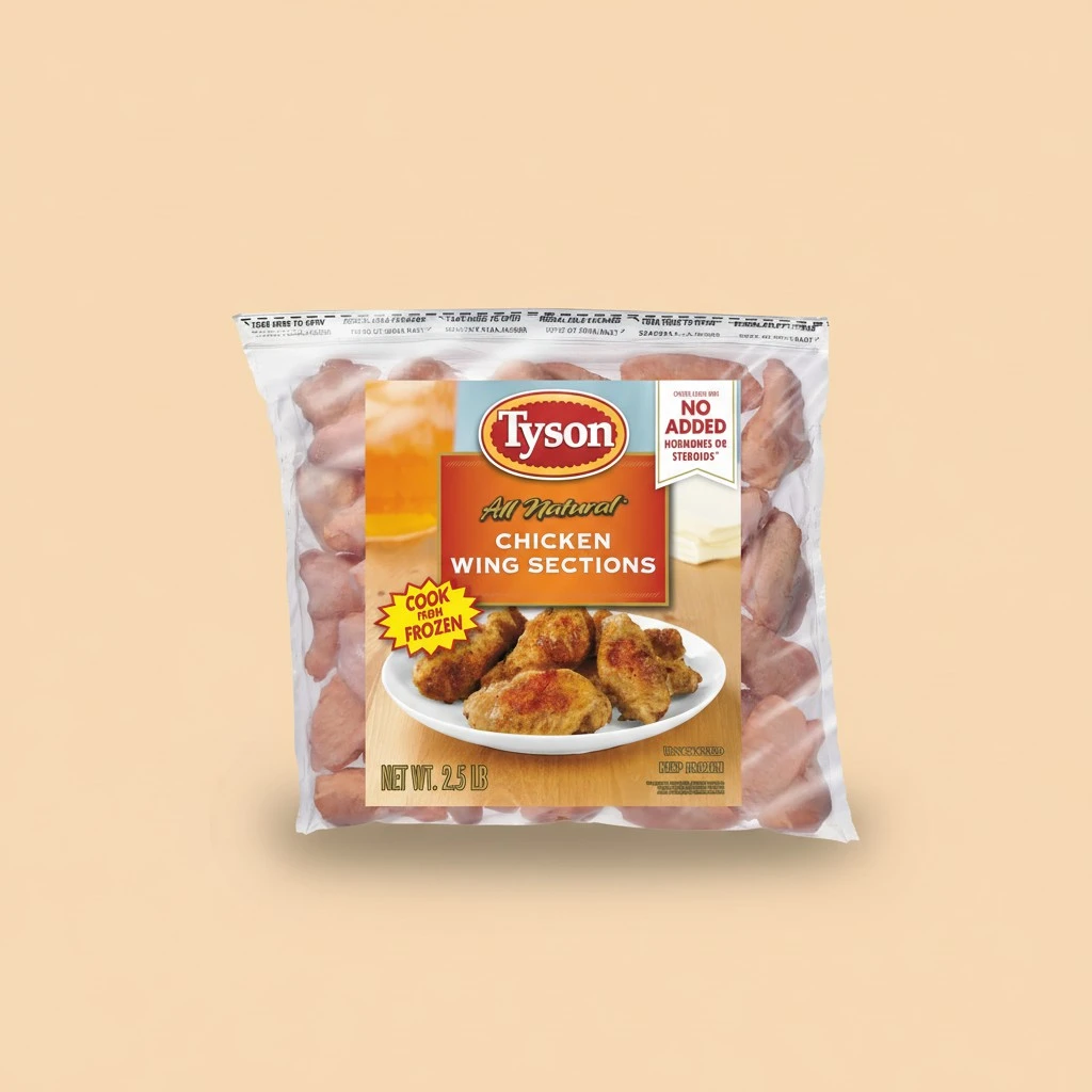 Tyson Chicken Wing Sections, 2.5 Lb. (Frozen)