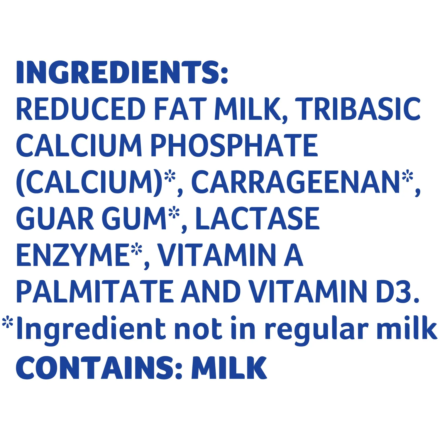 Lactaid 2% Reduced Fat Milk, Calcium Enriched, 64 fl oz
