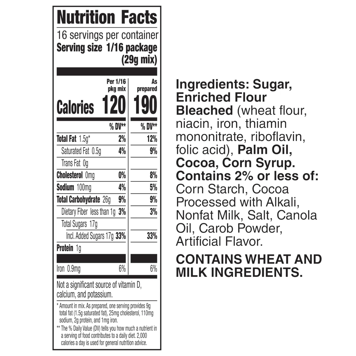 Betty Crocker Favorites Milk Chocolate Brownie Mix,16.3 oz