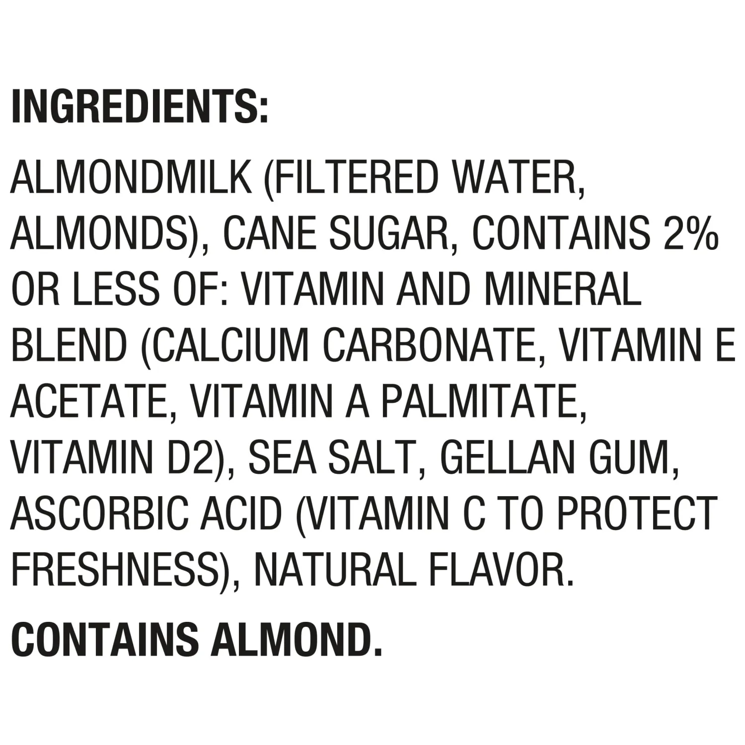 Silk Almond Milk, Original, Dairy Free, Gluten Free, Seriously Creamy Vegan Milk with 50% More Calcium than Dairy Milk, 64 FL OZ Half Gallon