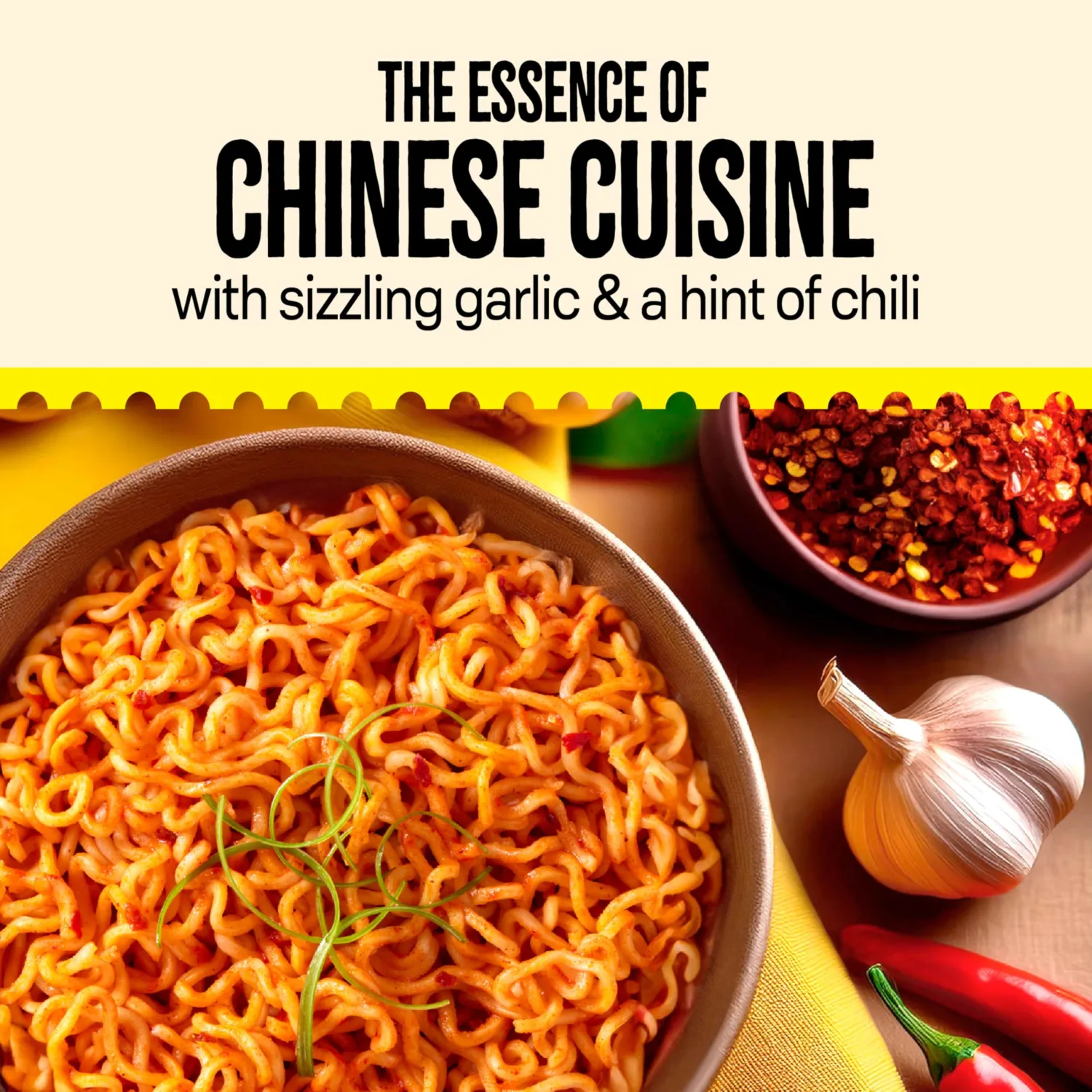 Maggi Chinese Spicy Garlic Noodles, Instant Ramen Noodles, 3 min, Vegetarian, Halal, Kosher, 24-Pack