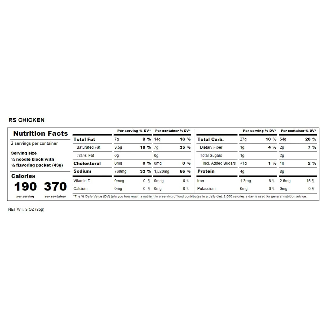 Maruchan, Ramen Noodle Soup, Chicken Flavor, 3 oz