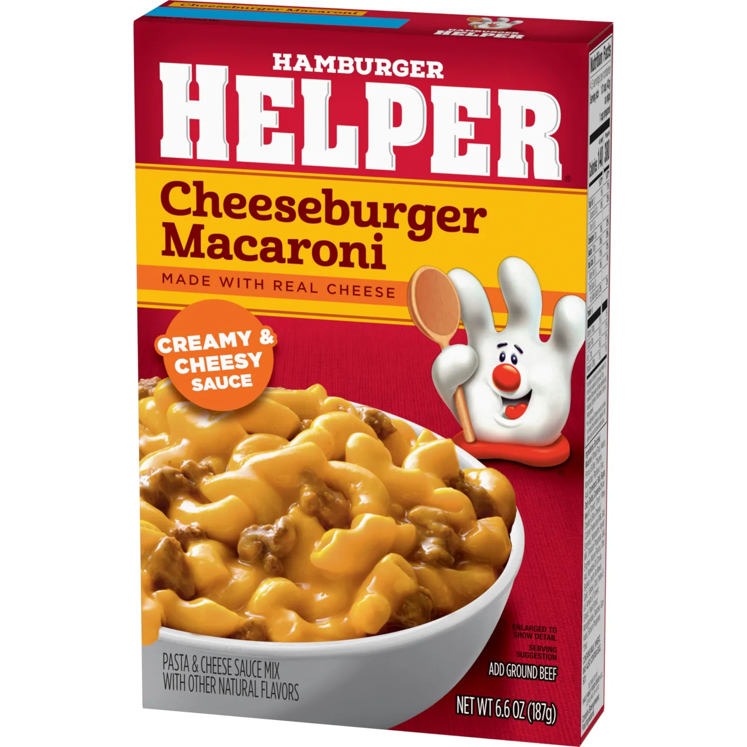 Hamburger Helper Cheeseburger Macaroni, 6.6 Oz