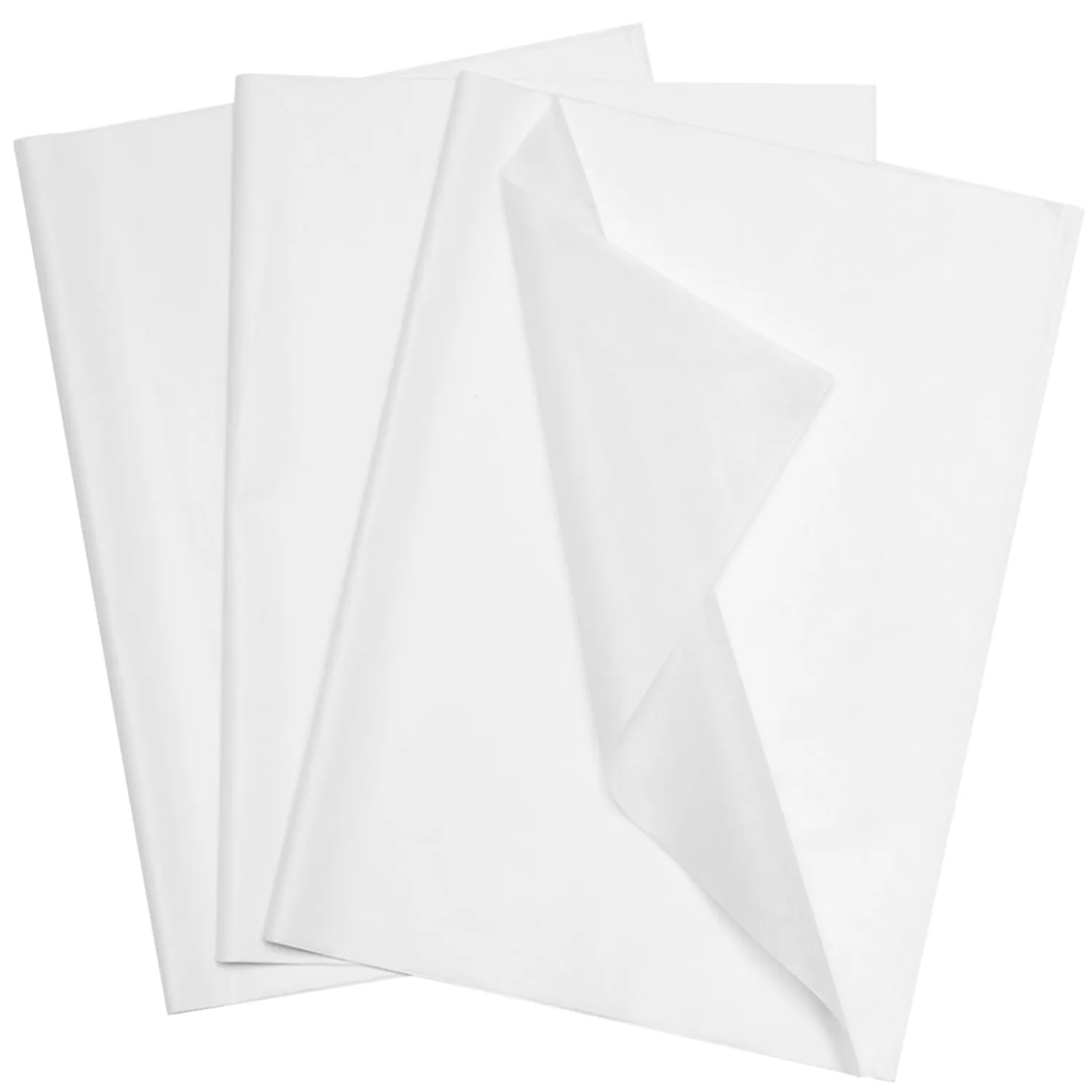 Simetufy 20 x 20 Inches Tissue Paper for Gift Bags, 60 Sheets Acid-Free White Tissue Paper for Packaging, Gift Wrapping Tissue Paper Bulk for Birthday Wedding Holiday Christmas Decor DIY Crafts