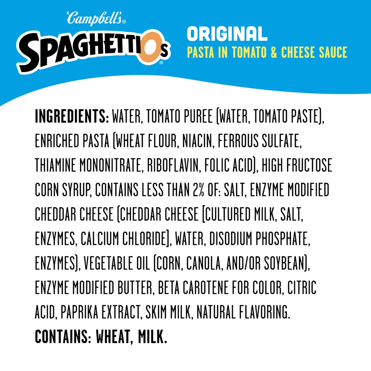 SpaghettiOs Original Canned Pasta, 15.8 oz Can (Pack of 6)