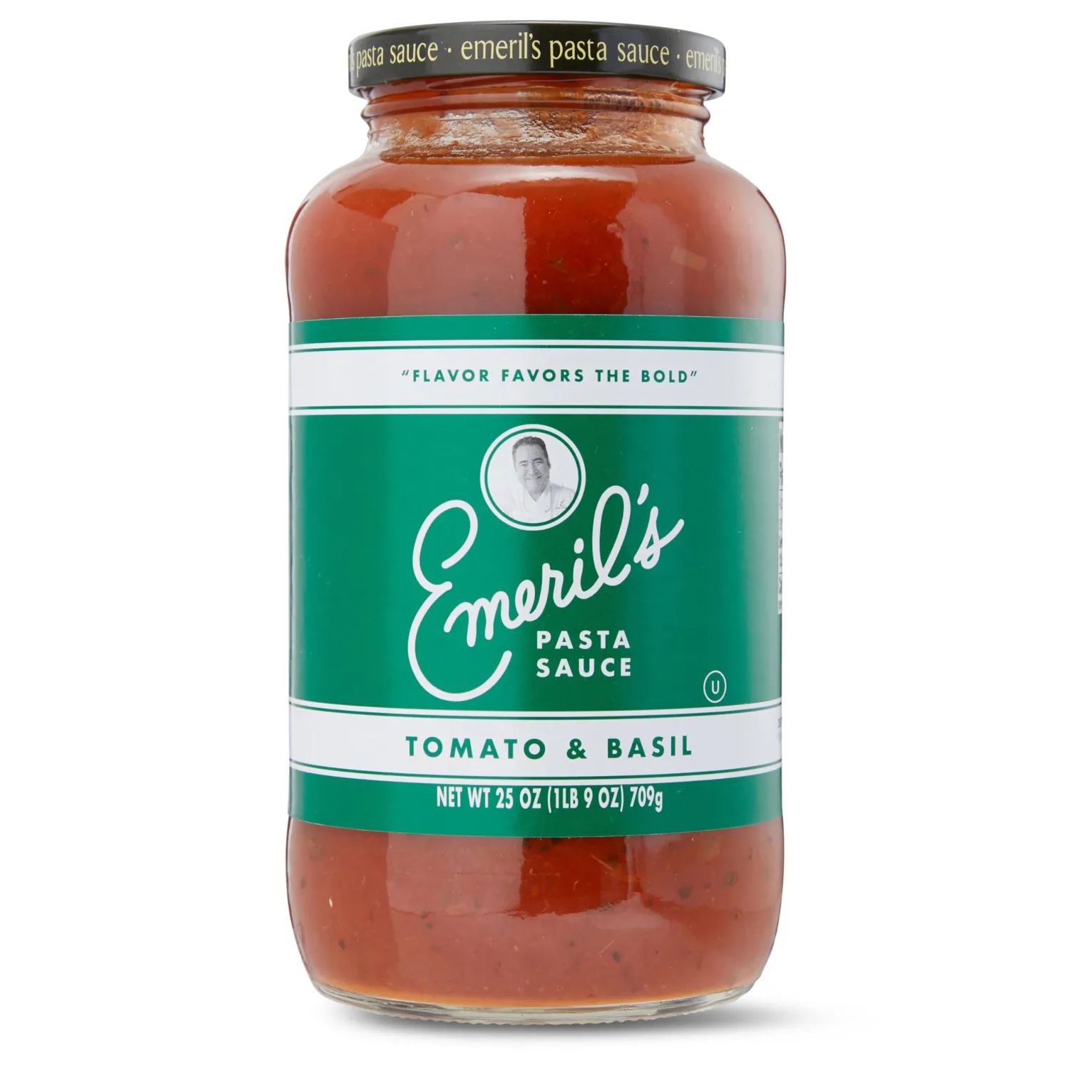Emeril Lagasse Pasta Sauce - 25 Oz Jar TOMATO BASIL Gourmet Sauces: Best for Homemade Pasta, Spaghetti, Pizza & More - Premium, Bold & Flavorful