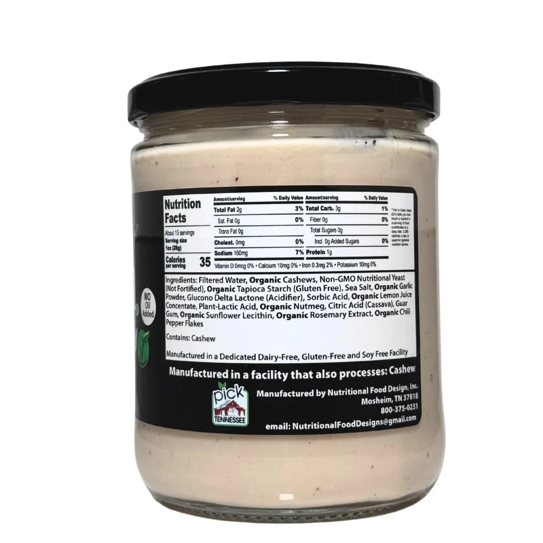 Vegan/100% Dairy-Free Alfredo Sauce